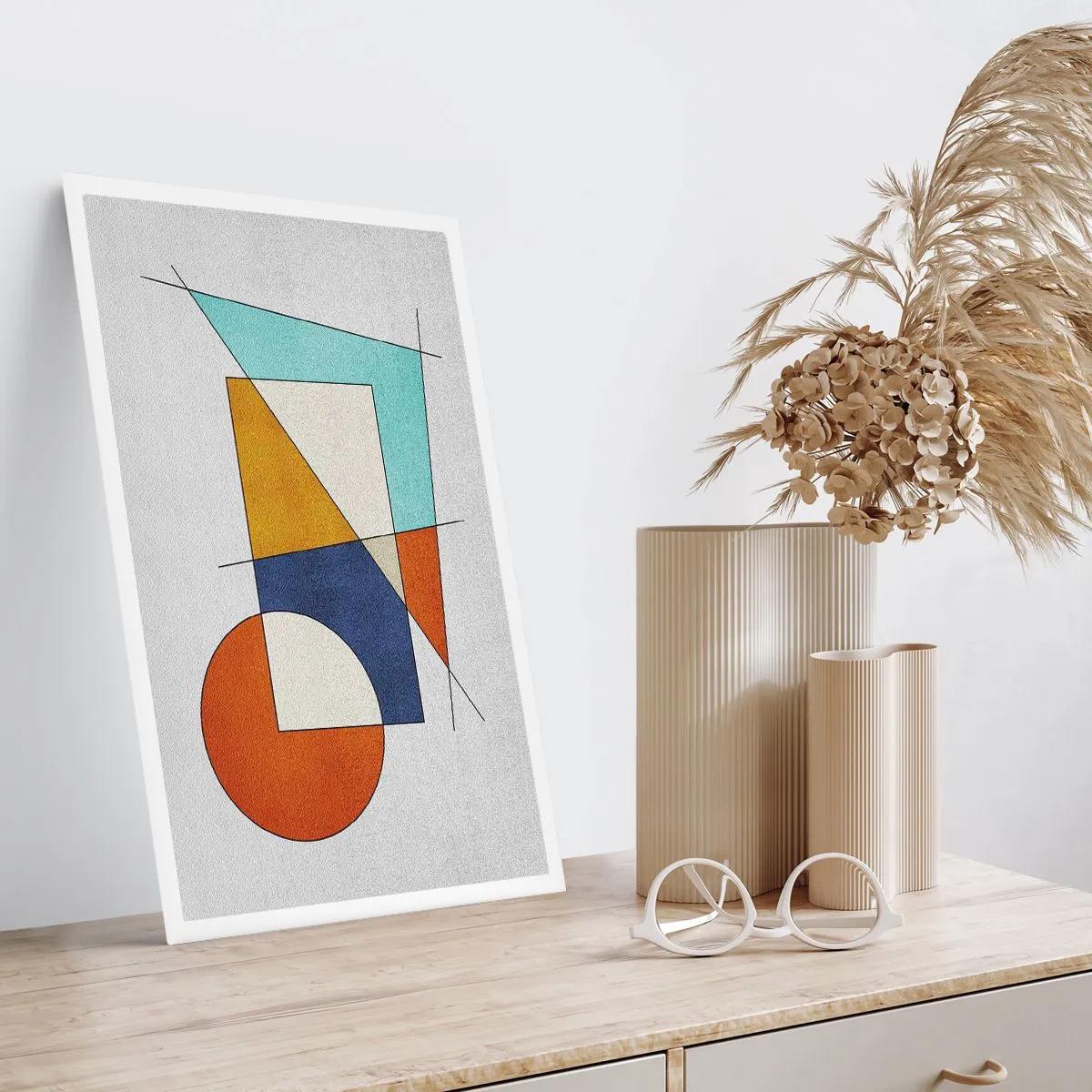 Affiche - Poster - Abstraction : plaisir moderniste - 70x100 cm