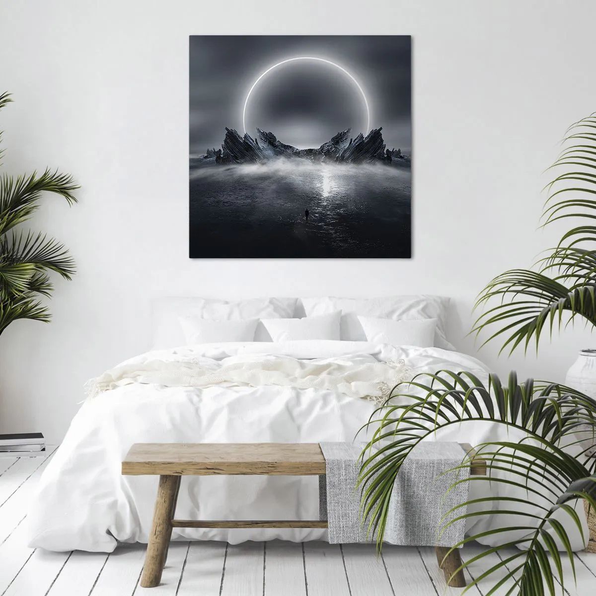 Impression sur toile - Image sur toile - La fin de l'histoire - 30x30 cm