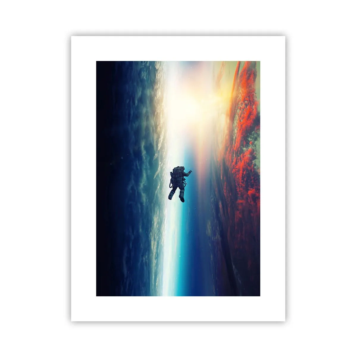 Affiche - Poster - Affronter l'univers - 30x40 cm