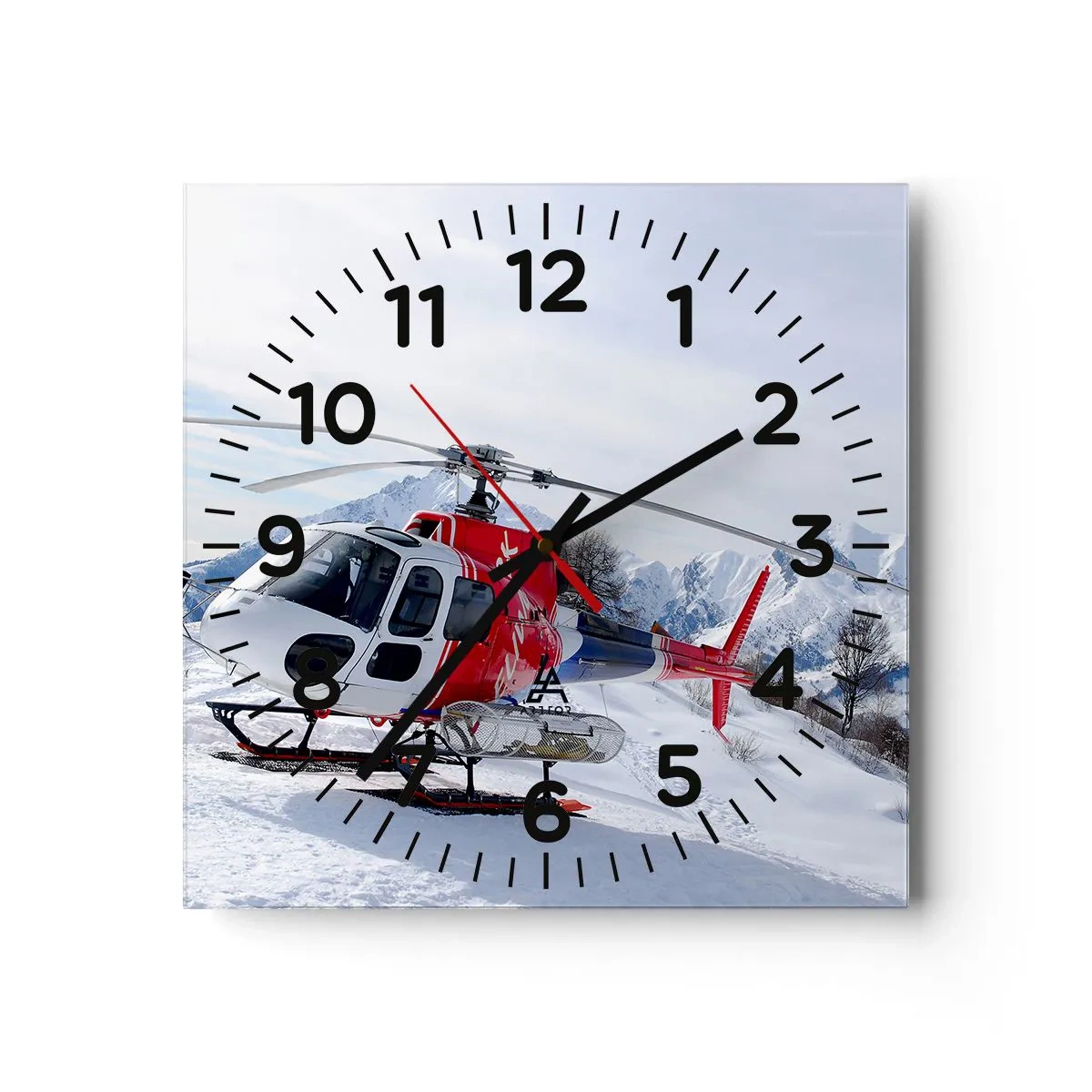 Horloge murale - Pendule murale - Toujours prêt - 40x40 cm