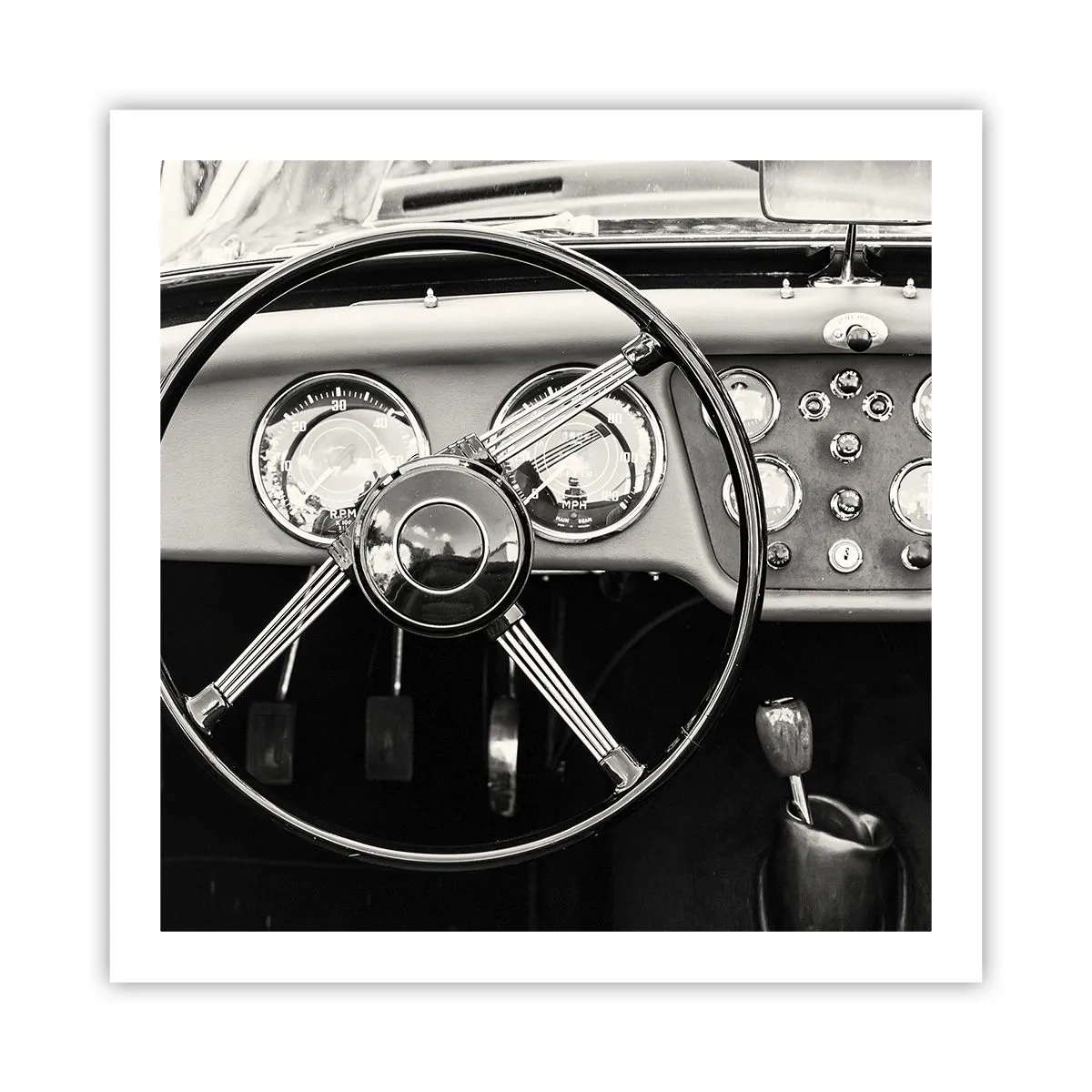 Affiche - Poster - Rêve de collectionneur - 60x60 cm