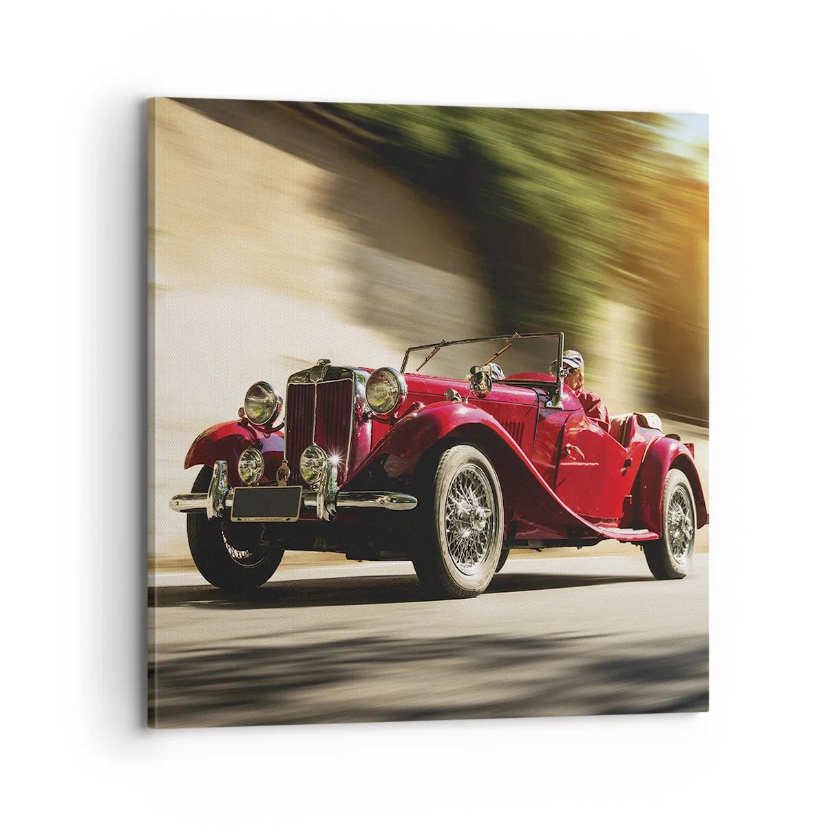 Impression sur toile - Image sur toile - Plus belle que Nike de Samothrace - 70x70 cm