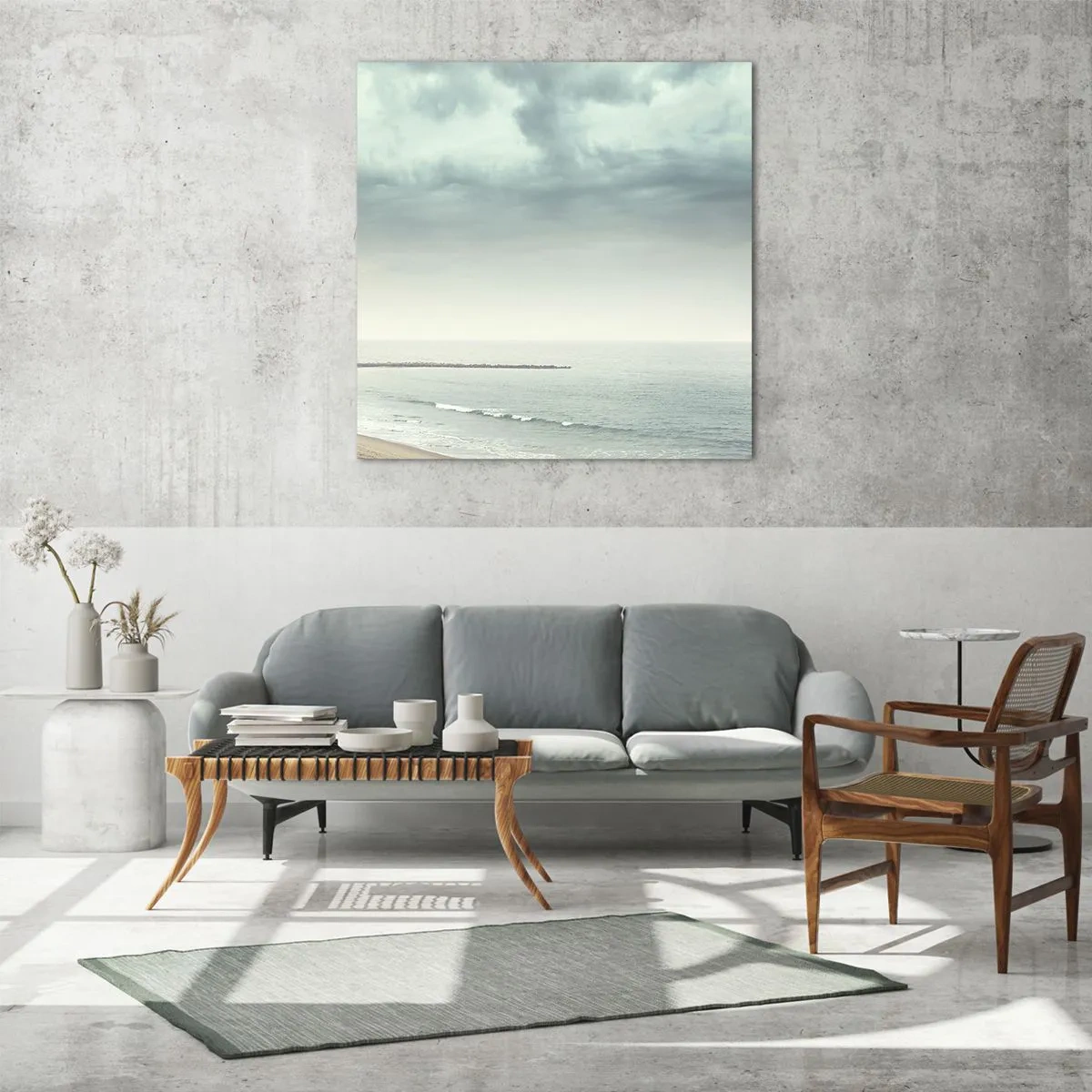 Impression sur verre - Image sur verre - à la recherche de la paix - 40x40 cm