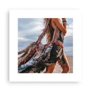 Affiche - Poster - La fille du chaman - 30x30 cm