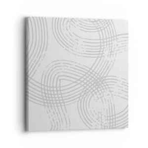 Impression sur toile - Image sur toile - Il n'y a pas de chemin droit - 30x30 cm