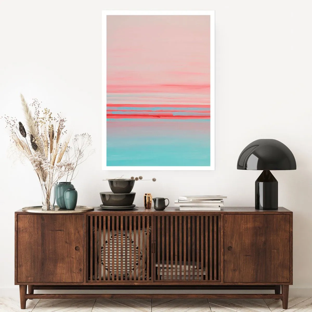 Affiche - Poster - Abstraction à l'aube - 70x100 cm