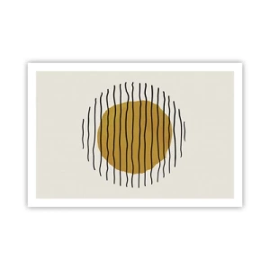 Affiche - Poster - Abstraction tremblante de chaleur - 91x61 cm