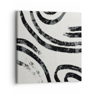 Impression sur toile - Image sur toile - À moitié arrêté - 30x30 cm