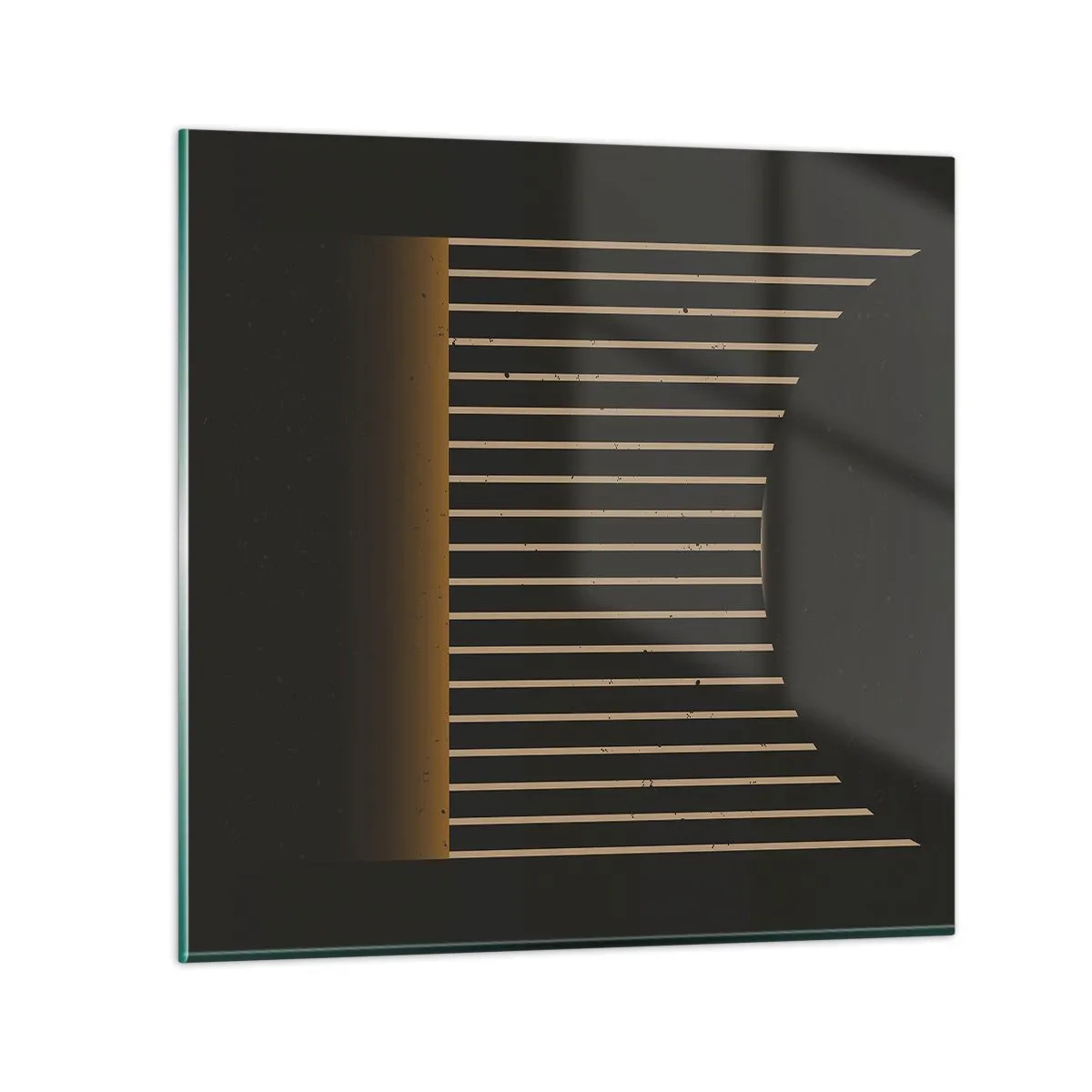 Impression sur verre - Image sur verre - Explorez les ténèbres - 50x50 cm