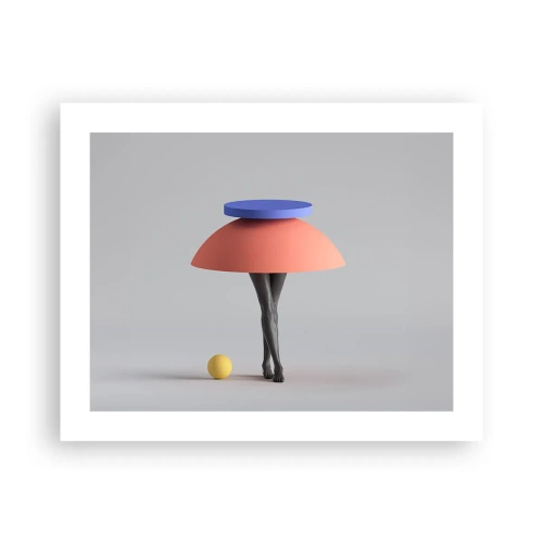 Affiche - Poster - Composition surréaliste - 50x40 cm