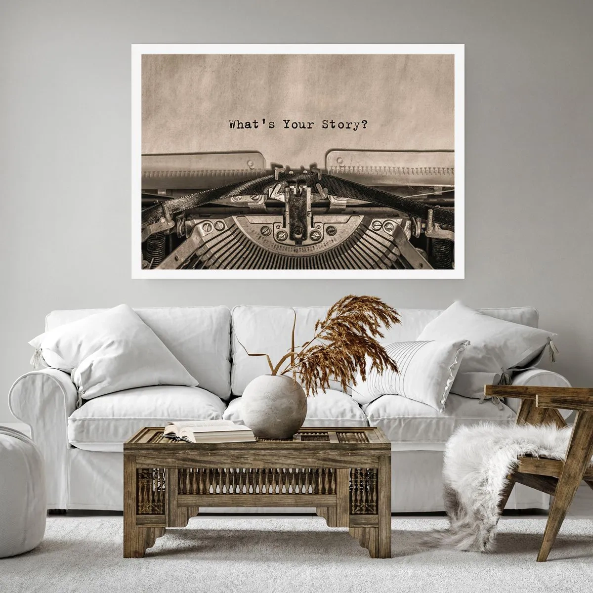 Affiche - Poster - Réponds-moi - 70x50 cm