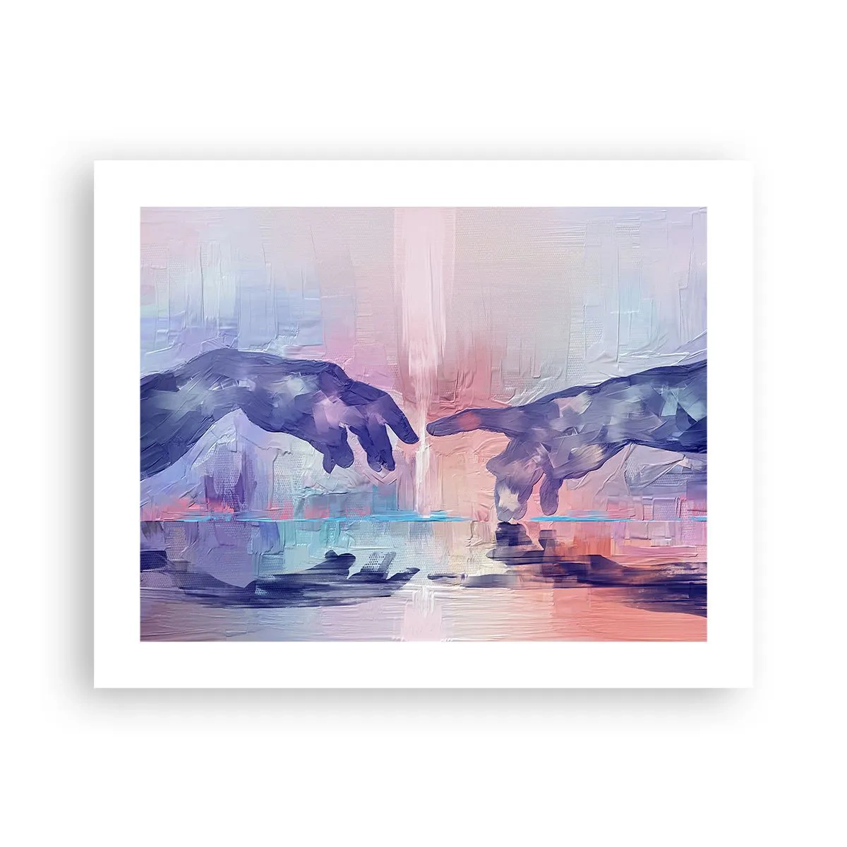 Affiche - Poster - Divine étincelle de vie - 50x40 cm