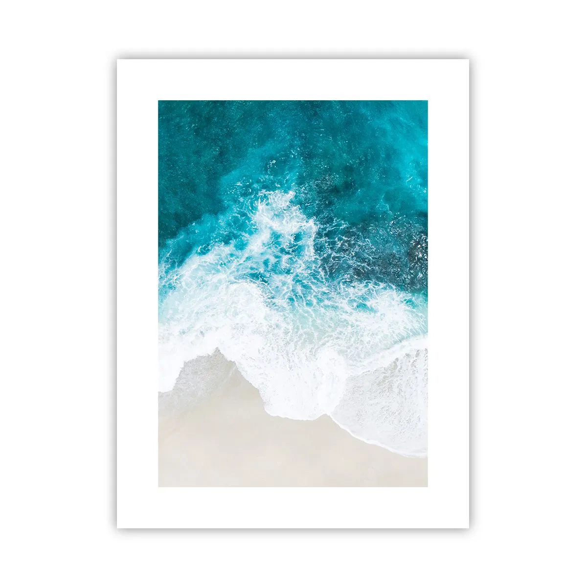 Affiche - Poster - Caresse naturelle - 30x40 cm