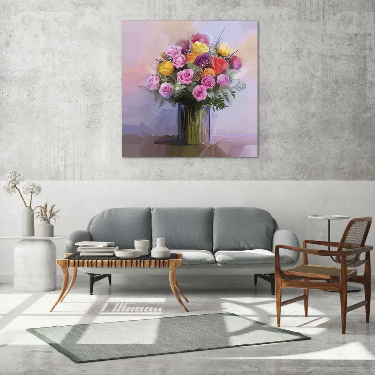 Impression sur verre - Image sur verre - Beauté conservée - 60x60 cm