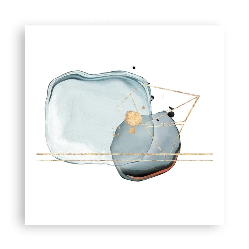 Affiche - Poster - Etude des gouttes - 60x60 cm