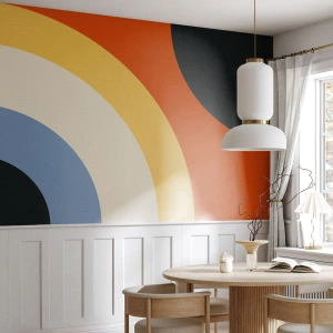 Papier Peint Photo Premium Sand - Vers son soi - Abstraction, Morceau, Art moderne - 200x140 cm