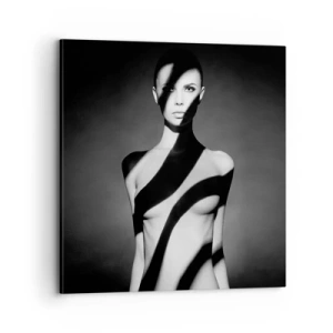 Impression sur toile - Image sur toile - Dans la brillance et l'ombre - 70x70 cm