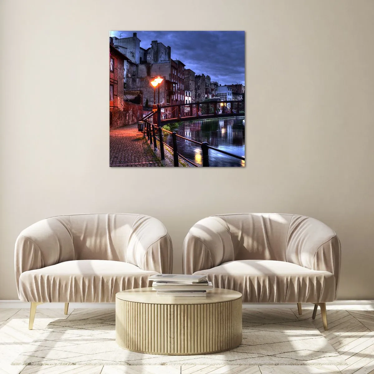 Impression sur verre - Image sur verre - Tu n'as pas connu ce Bydgoszcz - 60x60 cm