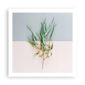 Affiche - Poster - Subtilité pastel - 60x60 cm