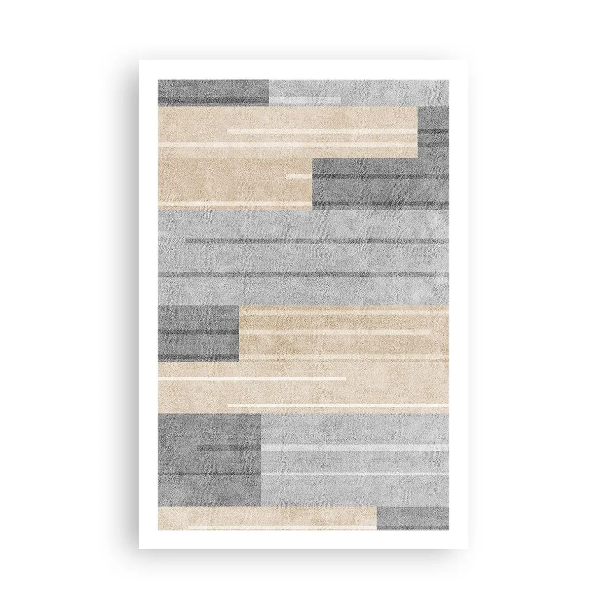 Affiche - Poster - Composition : se tenir droit - 61x91 cm