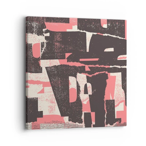 Impression sur toile - Image sur toile - Tout ce tapage - 30x30 cm