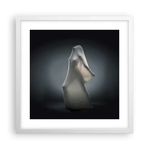 Affiche dans un cadre blanc - Poster - Une soif secrète - 40x40 cm