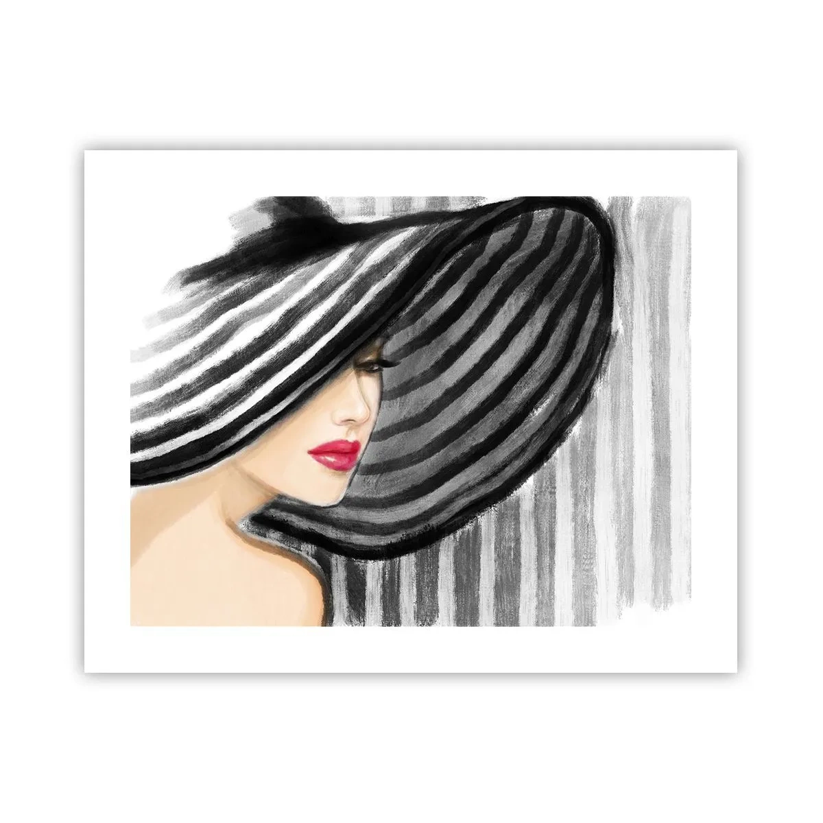 Affiche - Poster - Où te chercher ? - 50x40 cm