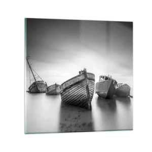 Impression sur verre - Image sur verre - Cùest déjà un souvenir... - 30x30 cm