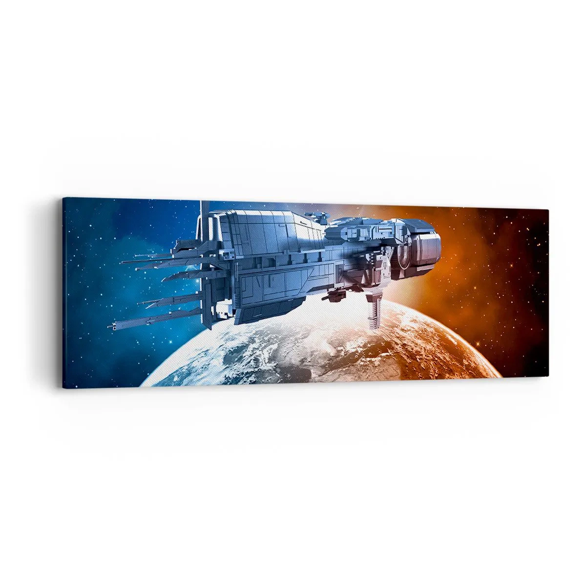 Impression sur toile - Image sur toile - Un observateur attentif - 90x30 cm
