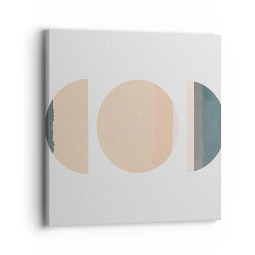 Impression sur toile - Image sur toile - Cercles après cercles - 40x40 cm