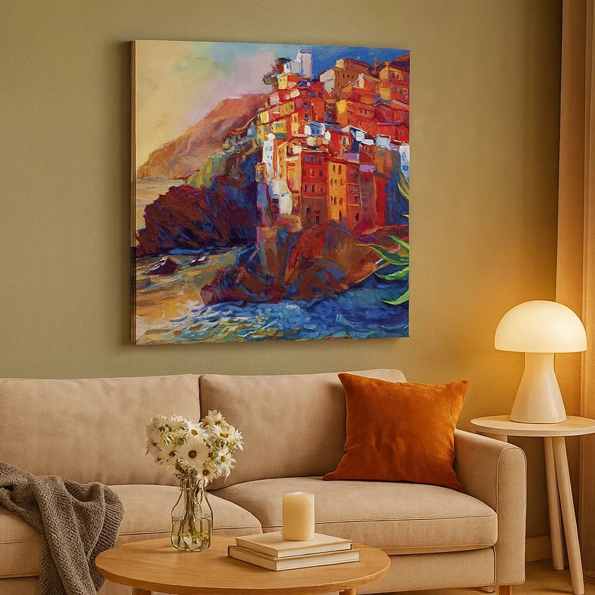 Impression sur toile - Image sur toile - Climats italien - 30x30 cm