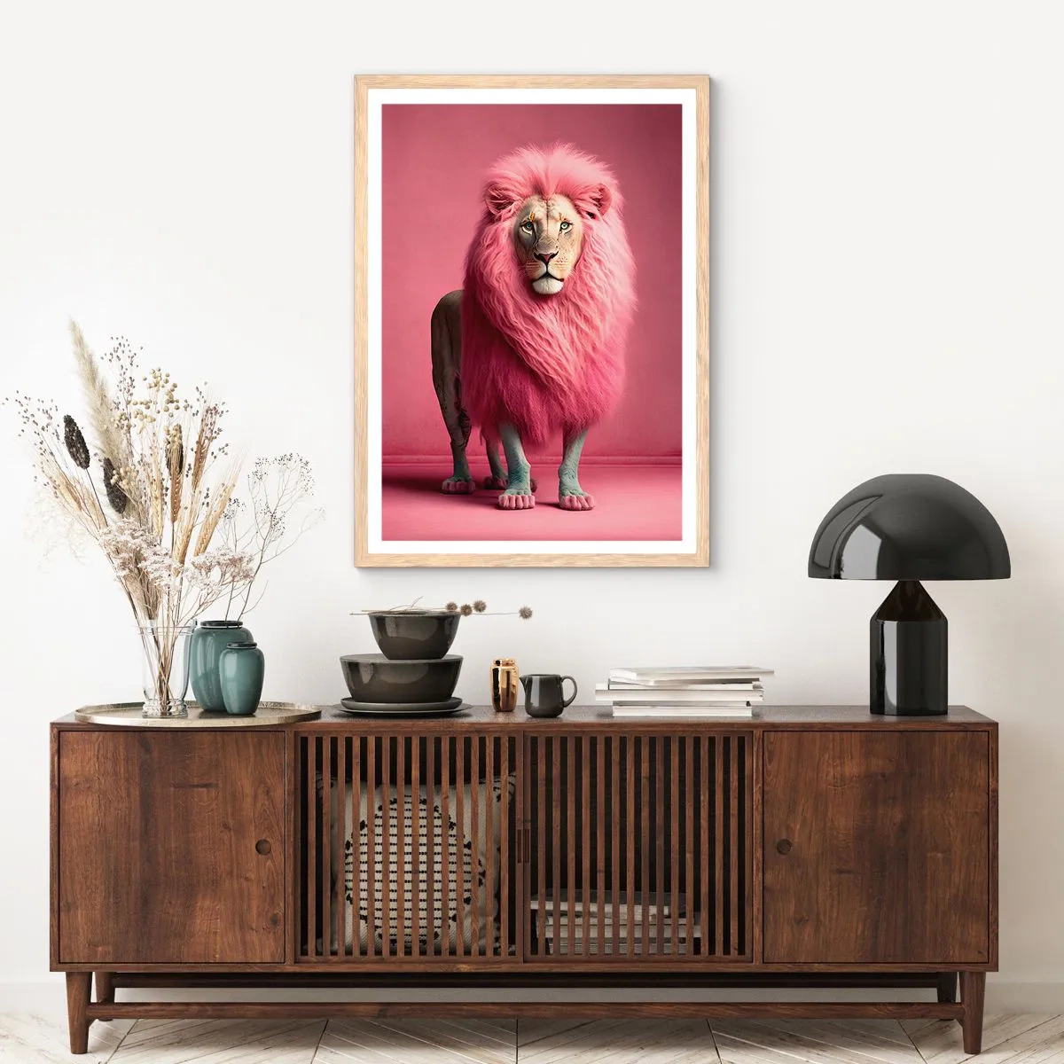 Affiche dans un chêne clair - Poster - Et tu n'as plus peur - 30x40 cm