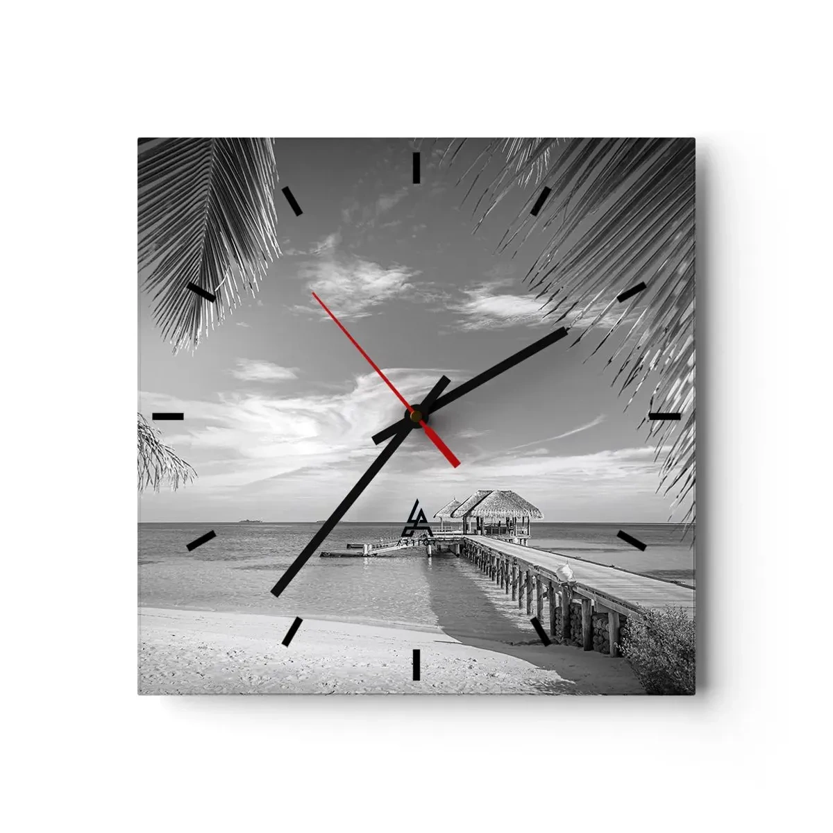 Horloge murale - Pendule murale - Souvenirs ou rêve? - 40x40 cm