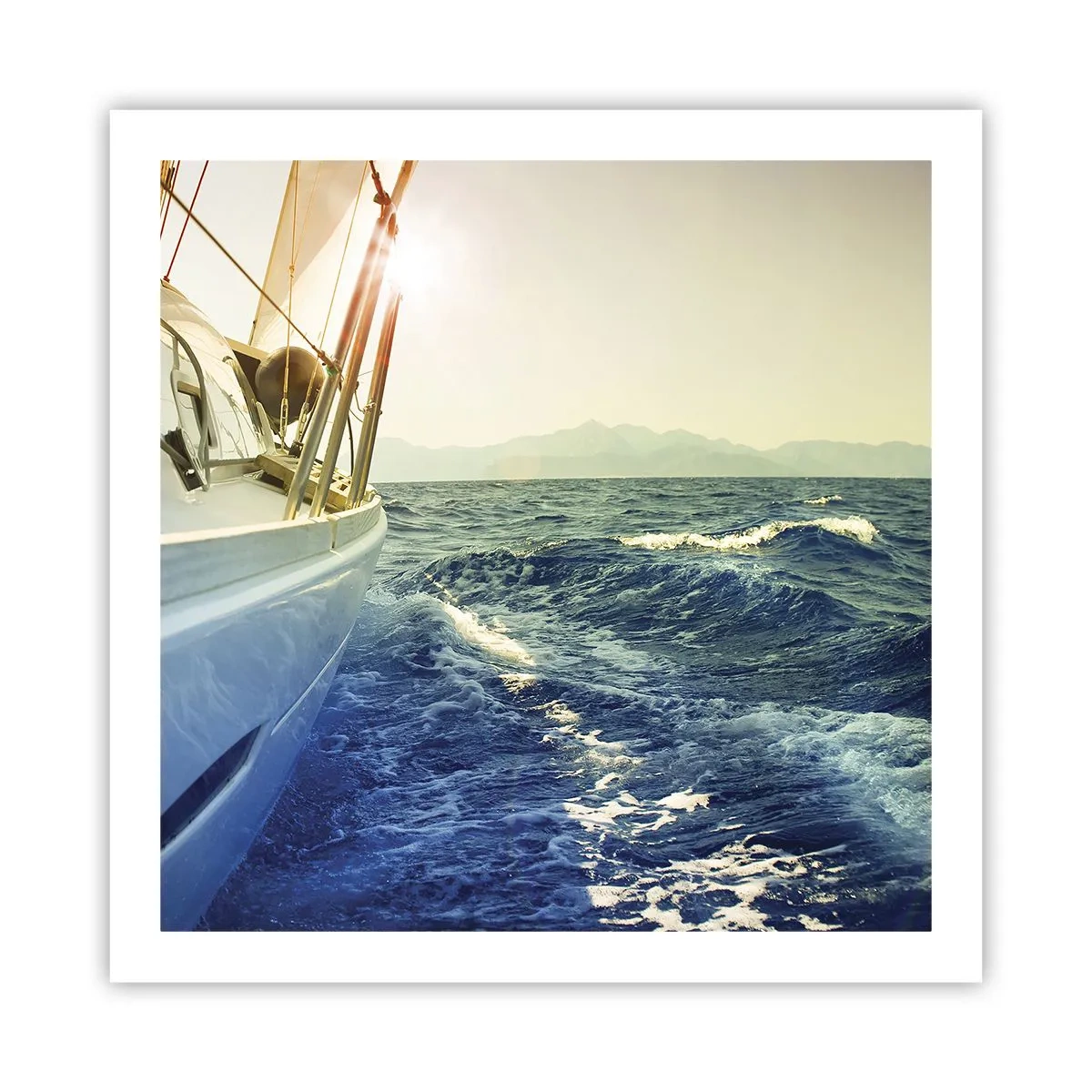 Affiche - Poster - Suite à l'aventure - 60x60 cm