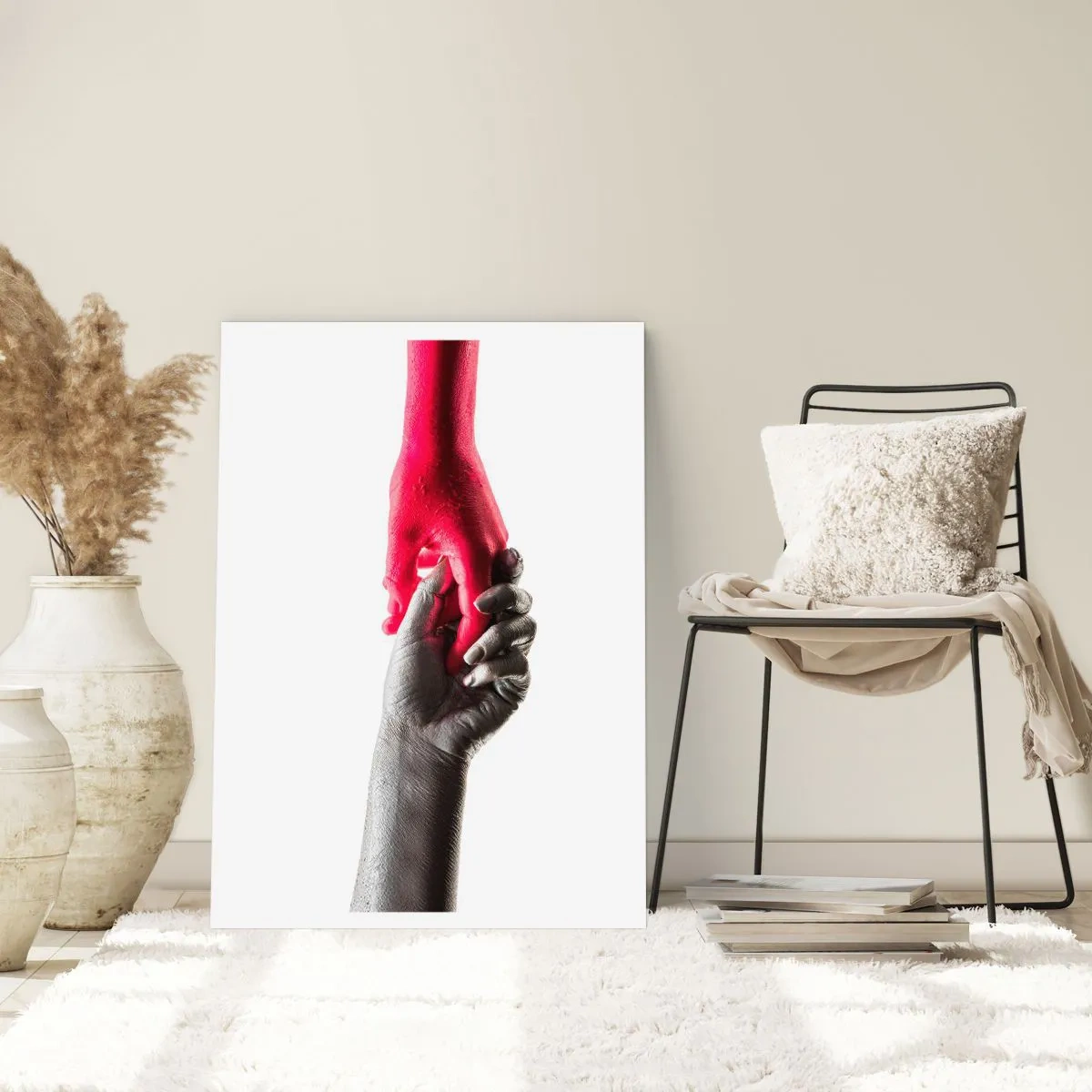 Affiche - Poster - Ensemble, bien que différents - 30x40 cm