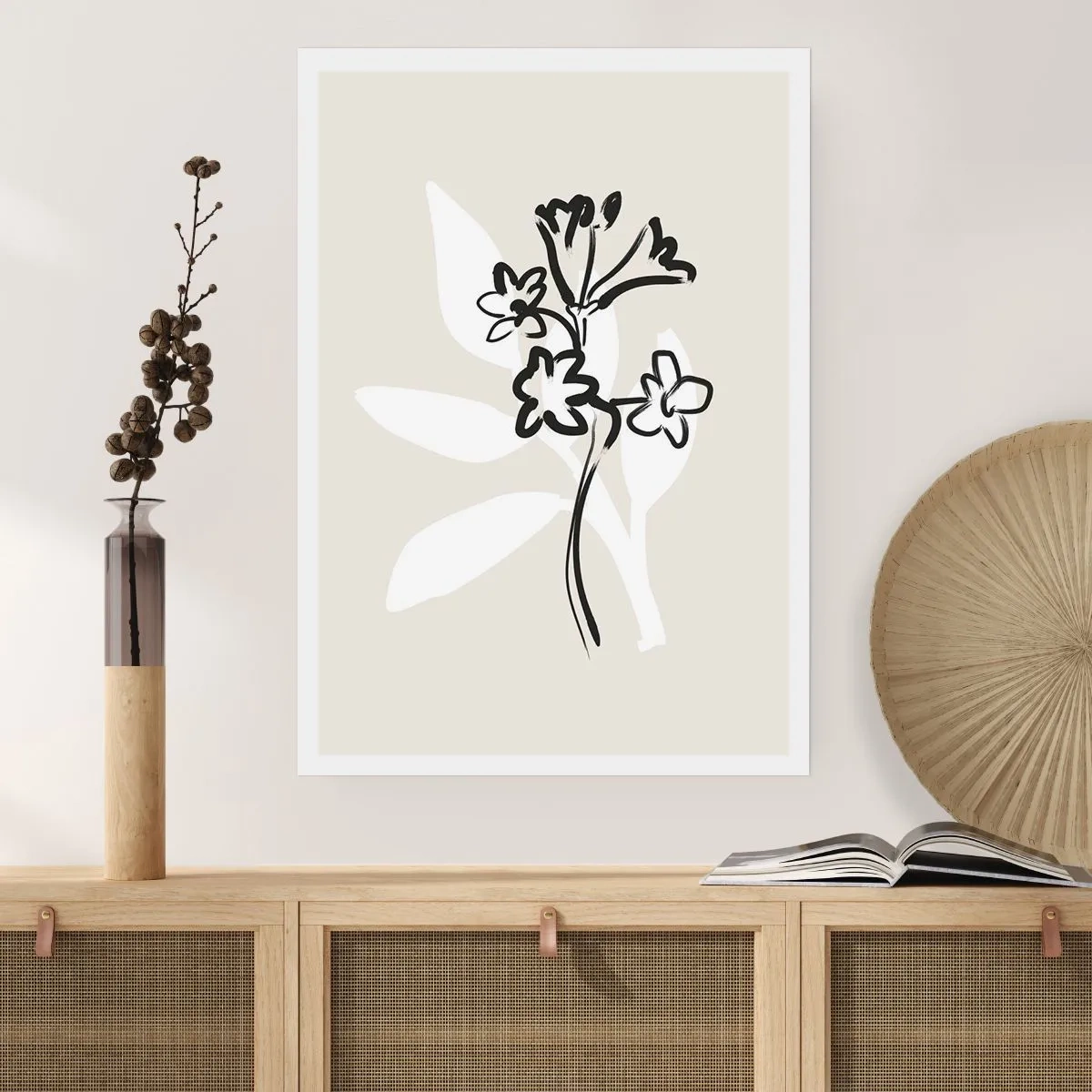 Affiche - Poster - Esquisse pour l'herbier - 61x91 cm