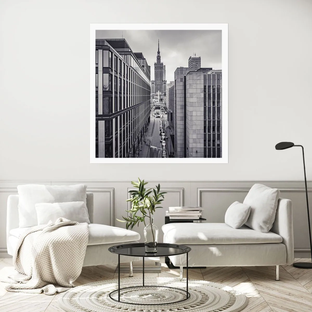 Affiche - Poster - Vallée de Varsovie - 60x60 cm