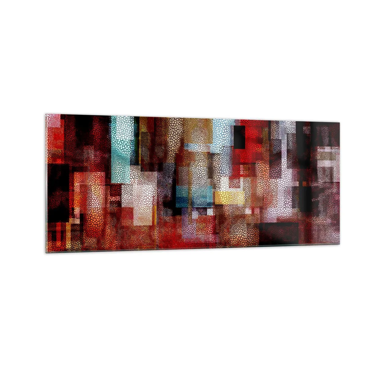 Impression sur verre - Image sur verre - Mélange de confusions - 100x40 cm