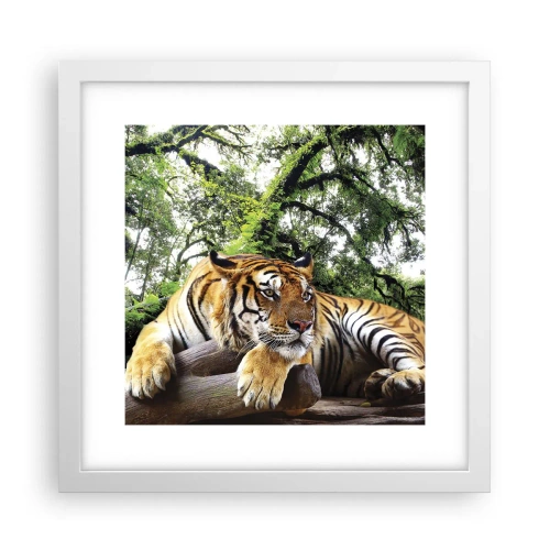 Affiche dans un cadre blanc - Poster - Cordialement - 30x30 cm