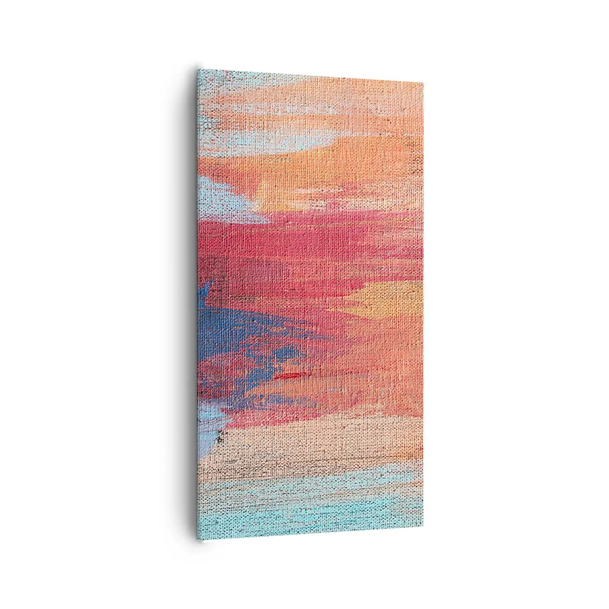 Impression sur toile - Image sur toile - Ecoulement de l'arc-en ciel - 65x120 cm