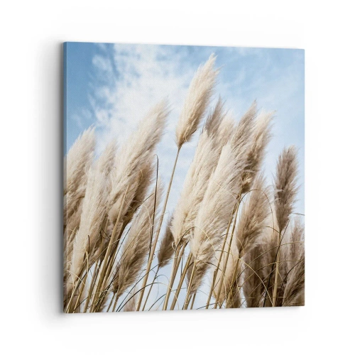 Impression sur toile - Image sur toile - Caresse ensoleillée et venteuse - 70x70 cm