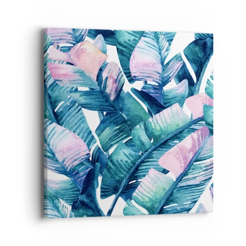 Impression sur toile - Image sur toile - Dans une bananeraie - 40x40 cm