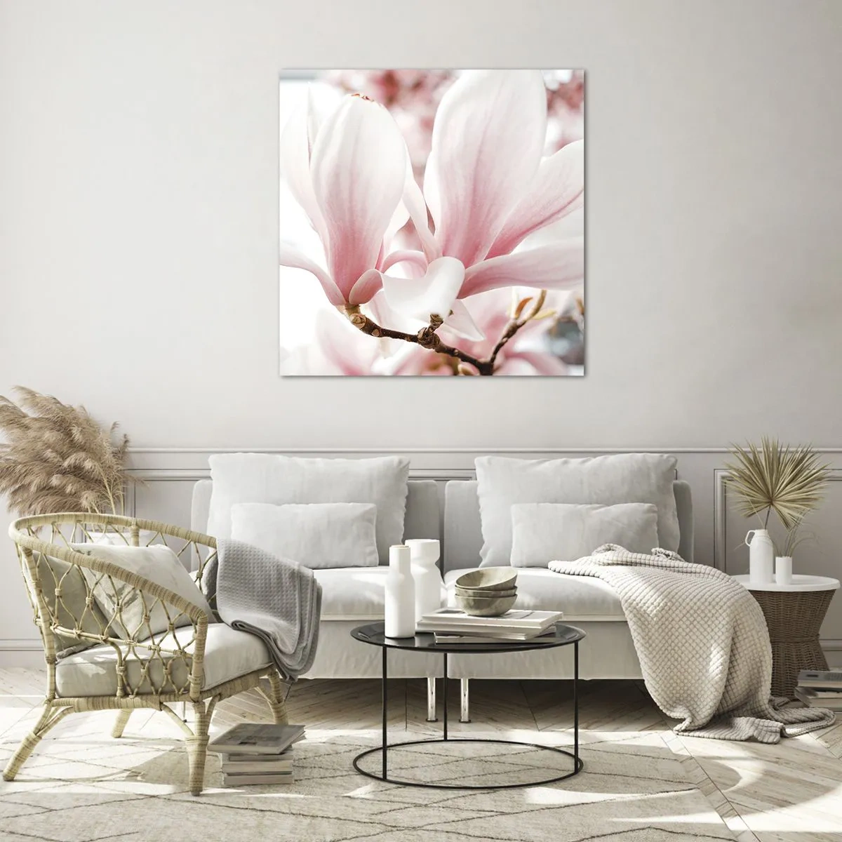 Impression sur verre - Image sur verre - Abondance de tendresse - 30x30 cm