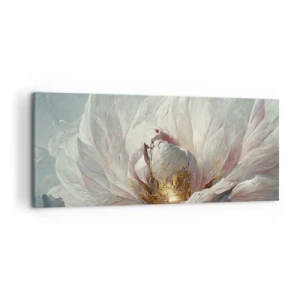 Impression sur toile - Image sur toile - Il fleurit une fois tous les cent ans - 100x40 cm
