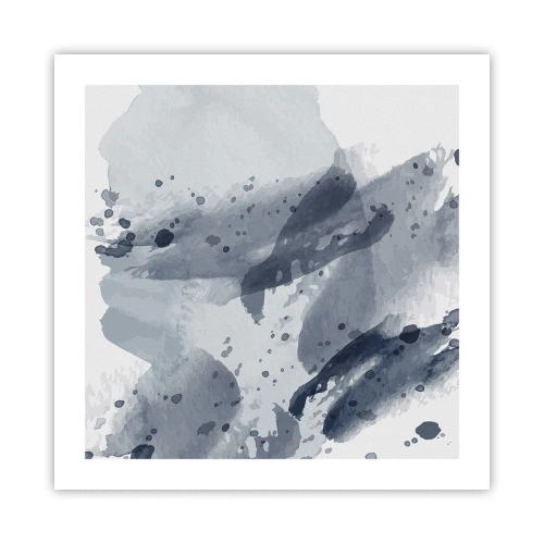 Affiche - Poster - Étude de la nature de l'eau - 50x50 cm