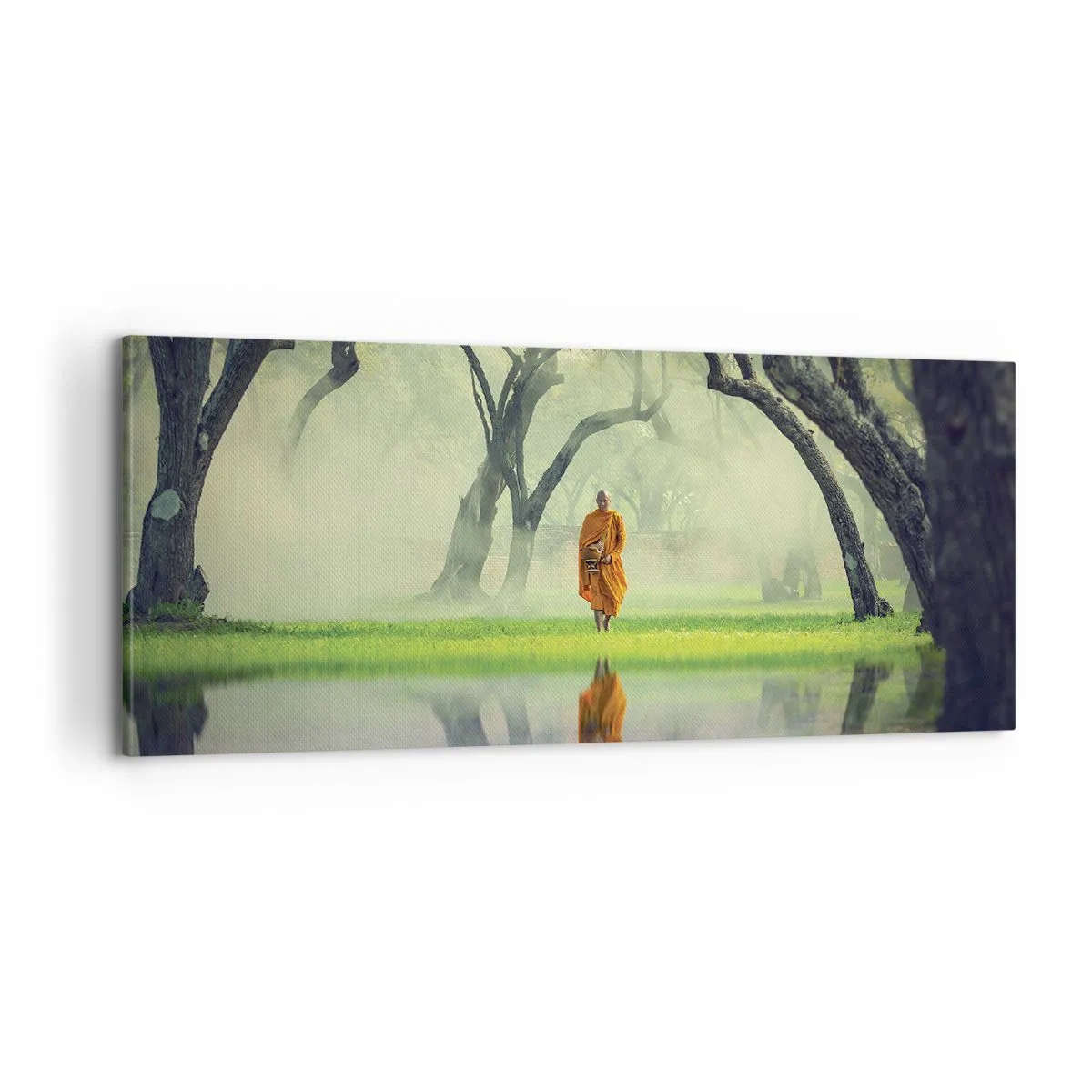Impression sur toile - Image sur toile - En route vers l'illumination - 100x40 cm