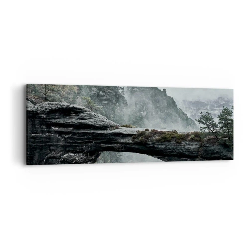 Impression sur toile - Image sur toile - L'aventure est sur le point de commencer - 90x30 cm