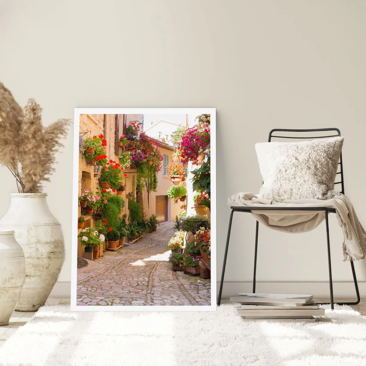 Affiche - Poster - Une inondation de fleurs - 40x50 cm