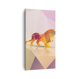 Impression sur toile - Image sur toile - Le roi du diamant - 55x100 cm