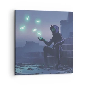 Impression sur toile - Image sur toile - La vie reviendra - 70x70 cm